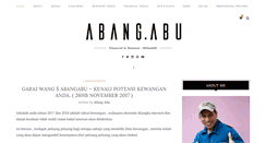 Desktop Screenshot of abangabu.com