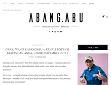 Tablet Screenshot of abangabu.com